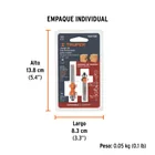 Juego de machimbrador, 5/8', con balero 4