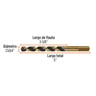 Broca HSS 23/64' Trugold para metal, TRUPER EXPERT 4