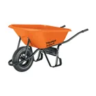 Carretilla 6ft3 EXPERT plástica, neumática, bastidor tubular 1
