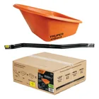 Carretilla 6ft3 EXPERT plástica, neumática, bastidor tubular 7