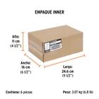 Sellador acrílico de 280 ml, negro, TRUPER 4