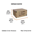 Linterna de minero LED 270 lm con sensor recargable, TRUPER 12