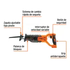 Sierra sable, 20V, sin accesorios, TRUPER PRO 2