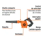 Sopladora para taller, 20V, sin accesorios, TRUPER PRO 2
