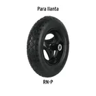 Llanta neumática 14', sin cámara, PRETUL 4