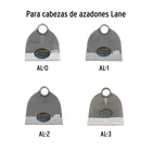 Mango de acero 54' para azadones lane y martillo, TRUPER 5