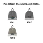 Mango de acero 54' para azadones lane y martillo, TRUPER 7