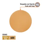Paquete con 5 discos de lija 6' grano 600, ciegos, TRUPER 2