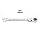 Llave combinada con matraca 7/16' flexible, EXPERT 3