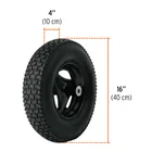 Carretilla 6 ft3 Neumática, bastidor tubular, TRUPER 3