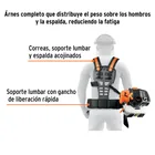 Motosierra telescópica 25 cc, gasolina, barra de 10', TRUPER 3
