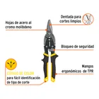 Tijera de aviación 10' corte recto, TRUPER EXPERT 2