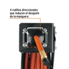 Manguera para compresor,de hule,15m x 3/8',carrete retráctil 3