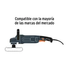 Borla para pulir lana trenzada de 7' hook and loop, TRUPER 2