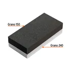 Piedra para asentar 100 mm, doble grano 150 y 240, TRUPER 2