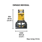 Diablo de carga, plegable de aluminio y base acero, 100 kg 12
