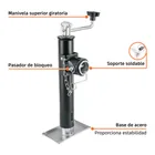 Gato fijo para remolque con base, 2000 lbs, TRUPER 4
