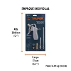 Pistola de aluminio para sopletear, 5 boquillas, TRUPER 4