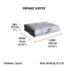 Lona de polietileno reforzada 5 x 7 m, gris, 180g/m2, TRUPER 5