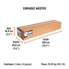 Hacha para rajar madera 8 lbs, mango fibra de vidrio 36' 6