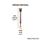 Broca SDS Plus 1 x 10', TRUPER 5