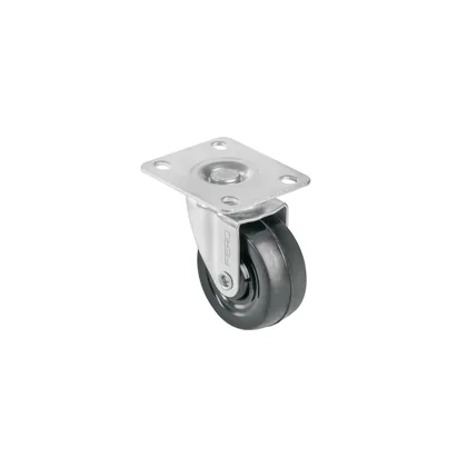 Rodaja hule 2', placa giratoria c/buje, carga 25kg, FIERO