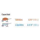 Concha metálica p/carretillas CAT-60FF/ND y T-6FF/N,TRUPER 3