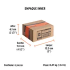 Estuche con 5 puntas pozidriv PZ1 largo 2', TRUPER EXPERT 7