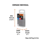 Estuche con 5 puntas dobles PH1 y 1/4' largo 2', EXPERT 6