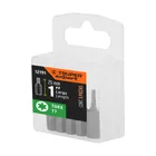 Estuche con 5 puntas torx T7 largo 1', TRUPER EXPERT 5
