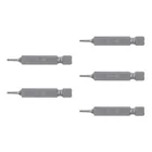 Estuche con 5 puntas torx T6 largo 2', TRUPER EXPERT 2