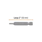 Estuche con 5 puntas torx T9 largo 2', TRUPER EXPERT 3