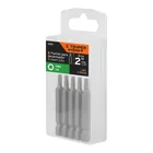 Estuche con 5 puntas torx T15 largo 2', TRUPER EXPERT 5