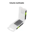 Estuche con 5 puntas torx T25 largo 2', TRUPER EXPERT 4