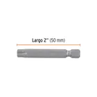 Estuche con 5 puntas torx T40 largo 2', TRUPER EXPERT 3