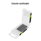 Estuche con 5 puntas torx T40 largo 2', TRUPER EXPERT 4