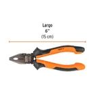 Pinza para electricista 6' alta palanca, Comfort Grip,EXPERT 3