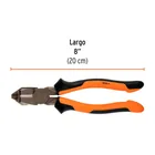 Pinza electricista 8' uso rudo, alta palanca, Comfort Grip 3