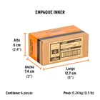 Estuche con 5 puntas hexagonales de 4 mm largo 1', EXPERT 6
