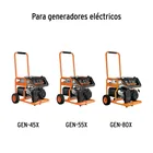 Bolsa con 2 carbones para generadores Grupo 7, TRUPER 2