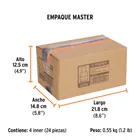 Dado de 5/32', 6 puntas, cuadro 1/4', TRUPER 7