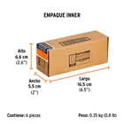 Dado de 3/8', 6 puntas, cuadro 1/2', TRUPER 6