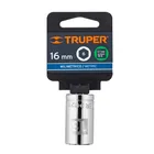 Dado de 16 mm, 6 puntas, cuadro 1/2', TRUPER 4