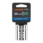 Dado de 25 mm, 6 puntas, cuadro 1/2', TRUPER 4