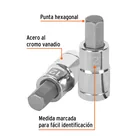 Dado punta hexagonal de 12 mm, cuadro 1/2', TRUPER 2