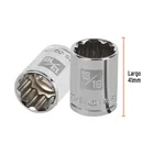 Dado de 13/16', 12 puntas, cuadro 1/2', TRUPER 3