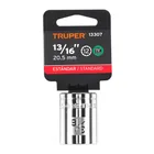 Dado de 13/16', 12 puntas, cuadro 1/2', TRUPER 4