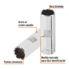 Dado largo de 3/4', 12 puntas, cuadro 1/2', TRUPER 2