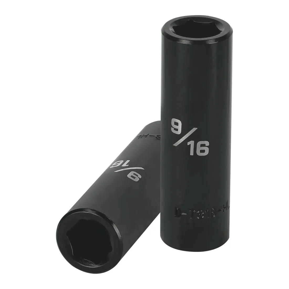 Dado largo impacto de 9/16', 6 puntas, cuadro 1/2', TRUPER