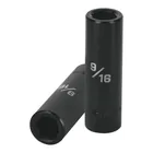 Dado largo impacto de 9/16', 6 puntas, cuadro 1/2', TRUPER 1